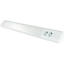 Mithilfe einer steckdose kann der strom für die unterschiedlichsten geräte genutzt. Rev Ritter Led Unterbauleuchte Penta 76 Cm 1450 Lm 4000 K 2 Steckdosen Weiss Kaufen Bei Obi