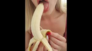 Blowjob Banana Play 4K