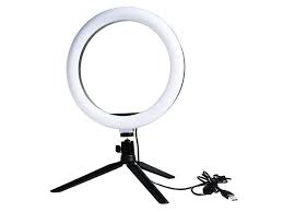 Selfie Station Led Ring Light With Tripod Stand Stacksocial