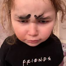 Gran apologies to school after granddaughter draws bushy 'Groucho Marx'  eyebrows