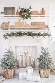 Arts and crafts fireplace mantel, stain grade. Painted Mantel Makeover Love Grows Wild