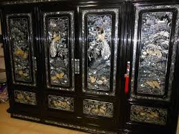 Black Lacquer Mother Of Pearl Inlay Furniture Inlay Furniture Traditional Furniture Furniture