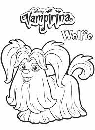 Drawings of vampirina for coloring. Wolfie From Vampirina Coloring Page Free Printable Coloring Pages For Kids