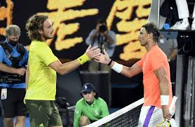 Stefanos tsitsipas previous match was against chardy j. Tsitsipas Upset Ends Nadal S Record Title Bid At Australian Open Daily Sabah