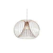 Jonas Wire Copper Pendant Ceiling Light Departments Diy At B Q Ceiling Lights Ceiling Pendant Lights Lounge Lighting