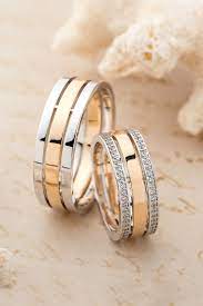 Two Tone Wedding Bands Gold Wedding Rings Mens Wedding Ring Womens Wedding Ring Two Tone Ring Wide Wedding Rings Modern Wedding Rings Modern Wedding Rings Wedding Rings For Women His Her