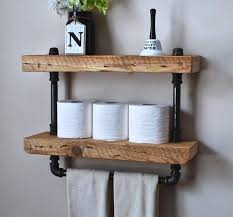 Two 30 x 5 shelves and a towel bar!! Pin On Condo Ideas