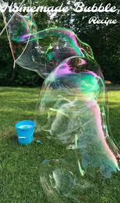 How To Make Homemade Bubble Solution Bubble Recipe Homemade Bubble Recipe Homemade Bubble Solution