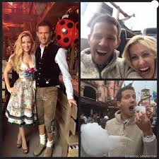 German tv host andrea kaiser getting a taxi drive with sebastien ogier in the polo r wrc during the deutschland tests session in july 2013.video by. Andrea Kaiser Et Sebastien Ogier Photo Publiee Le 20 Septembre 2015 Purepeople