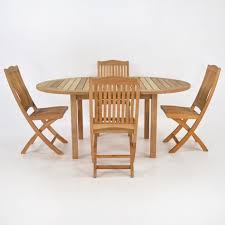 As an export company we have v legal wood certificate from the. Teak Dining Set Nova Round Wood Cafe Table And 4 Chairs Teak Warehouse