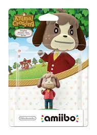 Animal Crossing Amiibo Digby Fofa Figuras
