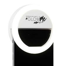 Glowme 1 0 Led Selfie Ring Light For Smartphones Batteries Sold Separately Impressions Vanity Co