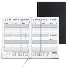 6 monate / ein halbjahr auf einer seite (1. Buchkalender Gunstig Online Kaufen Office Discount