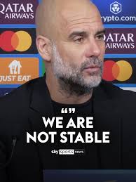 Pep Guardiola Reacts to Man City's Champions League Loss