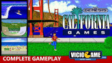 🎮 California Games (Mega Drive) Complete Gameplay - YouTube