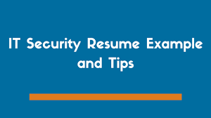 Resume examplesresume examples for 200+ job titles. Cyber And Information Security Resume Example And Tips Zipjob