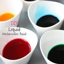 Make Your Own Liquid Watercolor Paint