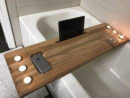 Above water and prevent these things from falling. Moms2017 Coupon Code For 15 Off Your Purchase Make Sure To See Our Shop Beautiful Solid Oak Bath Tub Caddy For All Diy Bathtub Wood Bathtub Tub Tray