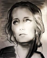 Finally finished Ozzy. Charcoal and acrylics