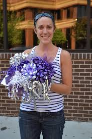 Wedding bouquets for a bride can include a variety of shapes, sizes, and styles. A Better Rehearsal Dinner Bouquet From Bridal Shower Bows Newlywoodwards