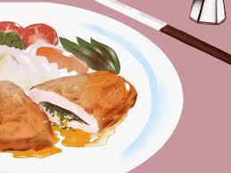 Serve with mashed potato and green beans , with lemon wedges to garnish. Reviving Chicken Kiev And Other New Old Ways To Cook A Bird The New Yorker