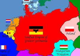 History of germania germania is an ancient land extending east of rhine and north of the upper and middle danube, covering the area of modern germany, poland, czech republic, slovakia, hungary. Map Of My Greater Germania By Generalhelghast On Deviantart