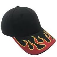 Shop Our Hot Sell Custom Logo Flames Hat Baseball Cap