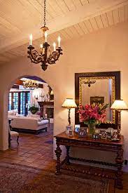 A burgundy accent wall in your living room against three walls painted deep gold echo those found in a grand hacienda. Tuscan Interior Designs Ideas Spanish Style Bedroom Hacienda Style Homes Mediterranean Home Decor