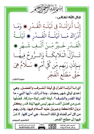 بيان الصّدق، والحرص على طلب ثوابها وأجرها، فالمؤمن الصّادق في طلبها لا يهمّه التعب. Ø¥Ù†Ø§ Ø£Ù†Ø²Ù„Ù†Ø§Ù‡ ÙÙŠ Ù„ÙŠÙ„Ø© Ø§Ù„Ù‚Ø¯Ø± Ù…ÙˆÙ‚Ø¹ Ø§Ù„Ø¨Ø·Ø§Ù‚Ø© Ø§Ù„Ø¯Ø¹ÙˆÙŠ