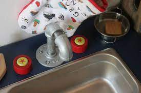 Install the faucet in the two faucet holes you drilled in the countertop and secure with the nuts included with the faucet. Pin On Make Play