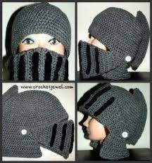 Top Free Crochet Patterns Of 2013 Crochet For Boys Knight Helmet Crochet Men