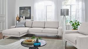 Skandinavien design mit betonwand und holztreppe / foto. Hulsta Sofa Ecksofa Hs 450 Mit Kubischer Armlehne Breite 294 Cm Cnouch