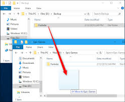 Just look into the files for documentation if necessary. How To Move Fortnite To Another Folder Drive Or Pc