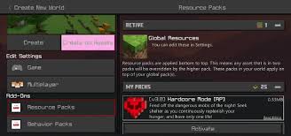 This tutorial should take around 1 to 1.5 hours to complete. Hardcore Mode Concept Add On 1 16 Minecraft Pe Mods Addons