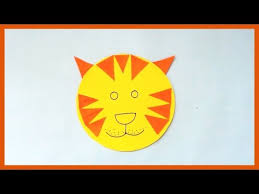 Diy Easy Paper Cat Simple Paper Animal Mask Paper Crafts For Kids