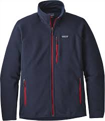 Patagonia Performance Better Sweater Fleece Jacket M Navy Blue