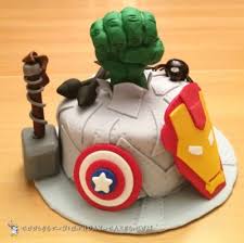 Check out our marvel cake selection for the very best in unique or custom, handmade pieces from our centerpieces & table there are 1366 marvel cake for sale on etsy, and they cost $10.34 on average. Avengers Theme Cake 50 Ideas For Birthdays And Beyond