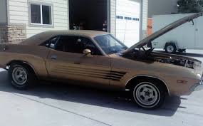 Image result for Gold 1973 Challenger