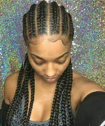 Each time you pick up one of the three pieces of hair to braid, gently pull hair from the parted off section and add it in as you braid. 125 Popular Feed In Braid Hairstyles With Tutorial