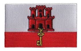 Gibraltar hat eine fläche von 7 km2 und 29 034 einwohner. Aufnaher Patch Gibraltar Backpackflags Com