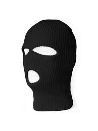 Topheadwear S 3 Hole Face Ski Mask Black 1pc Walmart Com Ski Mask Skiing Balaclava