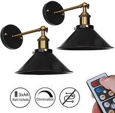 Get free shipping on qualified battery operated wall sconces or buy online pick up in store today in the lighting department. Amazon Com Anye 2 Pack 100 Lumens Led Remote Control Battery Operated Indoor Wireless W Battery Operated Wall Sconce Wireless Wall Sconce Wall Sconces Bedroom