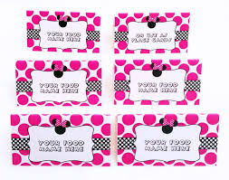 Printable Free Birthday Nutrition Facts Label Template Minnie Mouse Party Printables Invitations Decorations Pink Minnie Mouse Party Mouse Parties Minnie Mouse Birthday