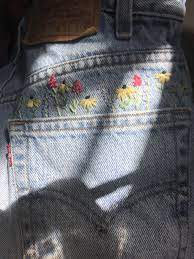 Check spelling or type a new query. Jean Embroidery Embroidery Jeans Diy Denim Embroidery Embroidery Jeans