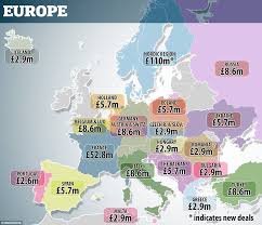 Revealed How The Premier League Is Earning Billions Globally Premier League League Europe Map
