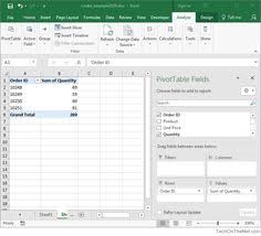 Follow These Easy Steps To Create A Pivot Table In Microsoft Excel 2016 Pivot Table Excel Microsoft Excel Tutorial