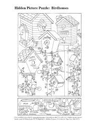 And, it'll keep them busy and having fun. Birdhouses Puzzle