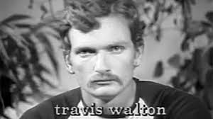 Alien abductee Travis Walton with UFO skeptic Robert Sheaffer and Dr. J.  Allen Hynek in 1977