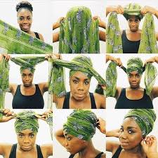 Kandiizheart Loving This Headwrap Tutorial Guna Go Practice This One Thenubiancrown Hair Wrap Scarf Head Wrap Styles Head Scarf Styles