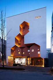 Le Container Facade Architecture Architect Design Facade Design